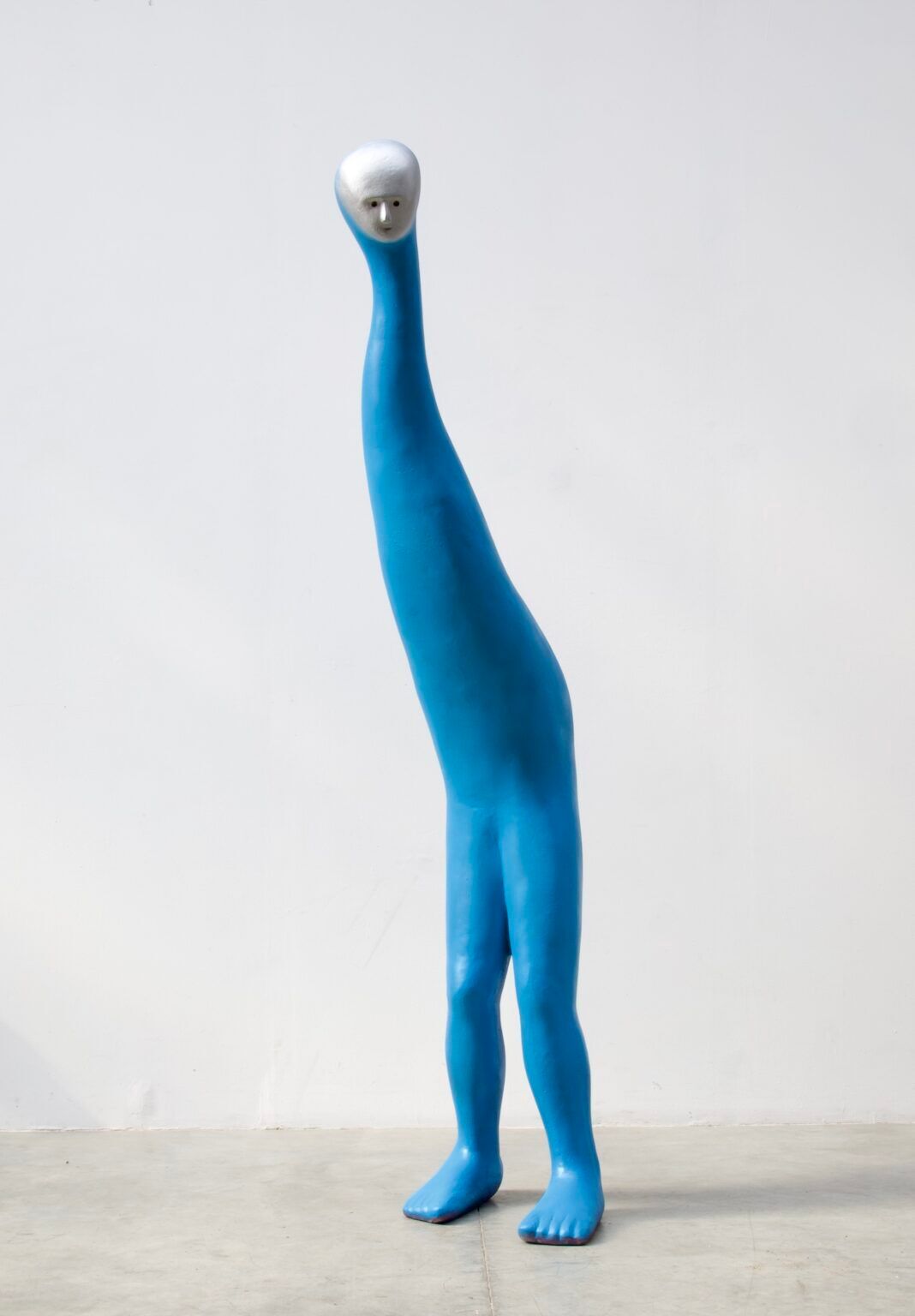 Henk Visch Blue Dream Catcher 2026 aluminium verf 220 cm
