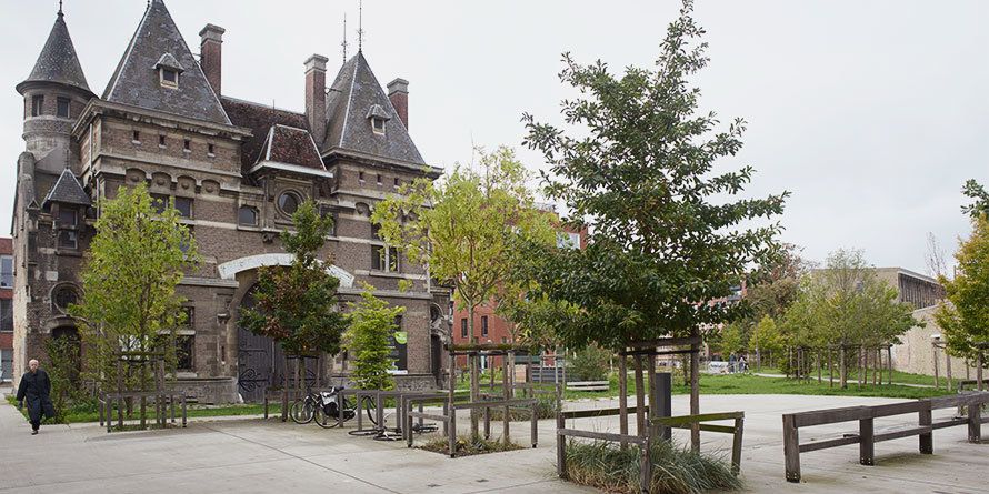 Groen Kwartier Antwerpen Poortgebouw