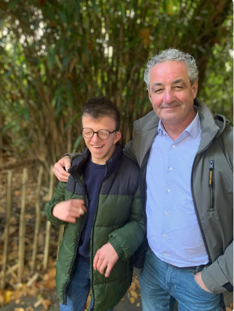 Johan met zoon stan