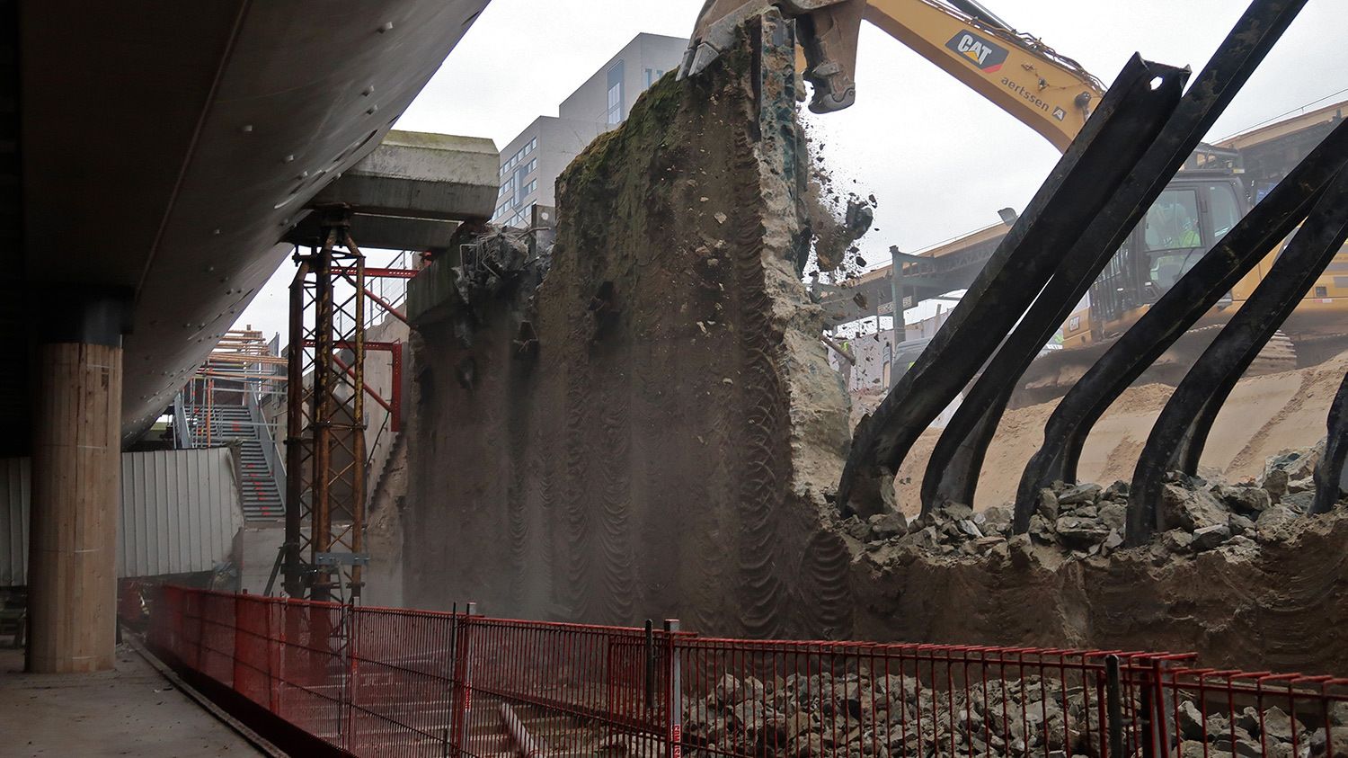 2021_Afbraak reizigerstunnel