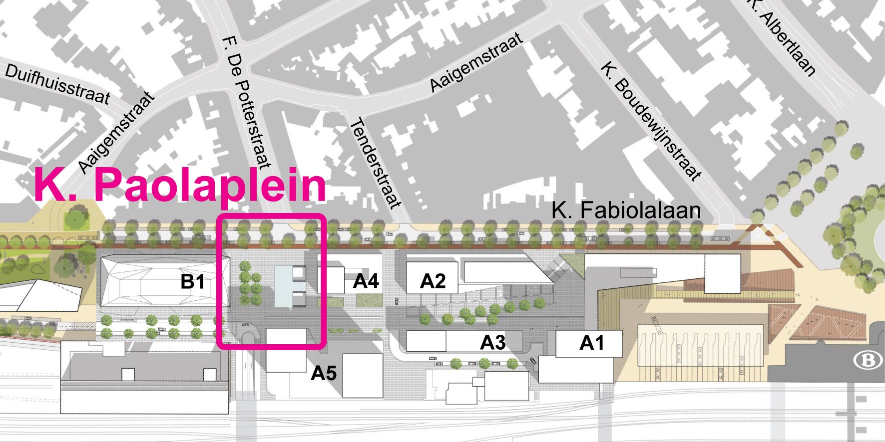 Sit63 PO Zone A K Paolaplein 140826