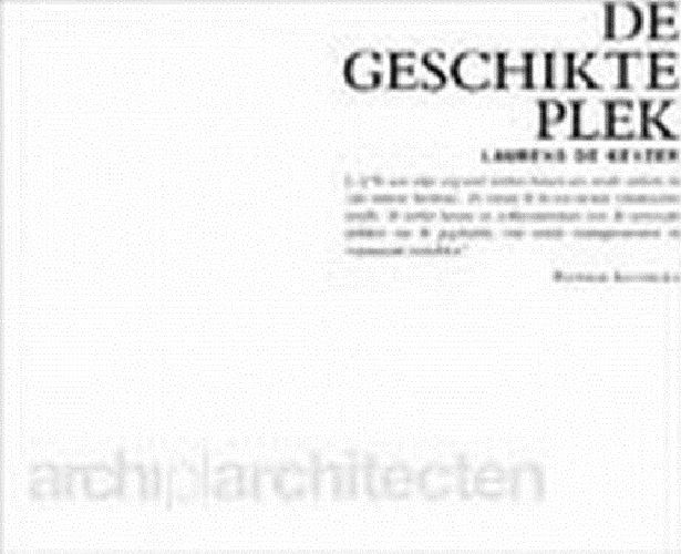 De Geschikte Plek
