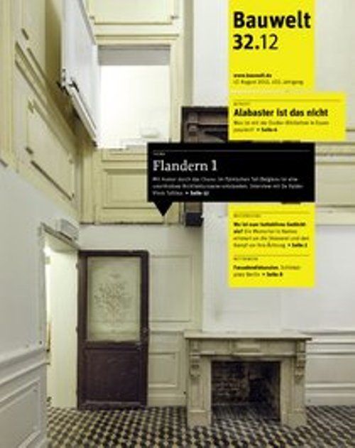 Duits magazine Bauwelt legt focus op architectuur in Vlaanderen