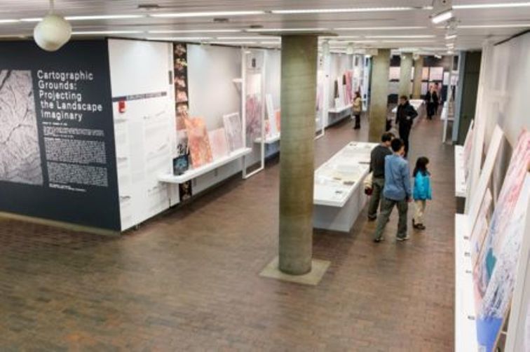 Bureau Bas Smets in tentoonstelling Cartographic Grounds in VS