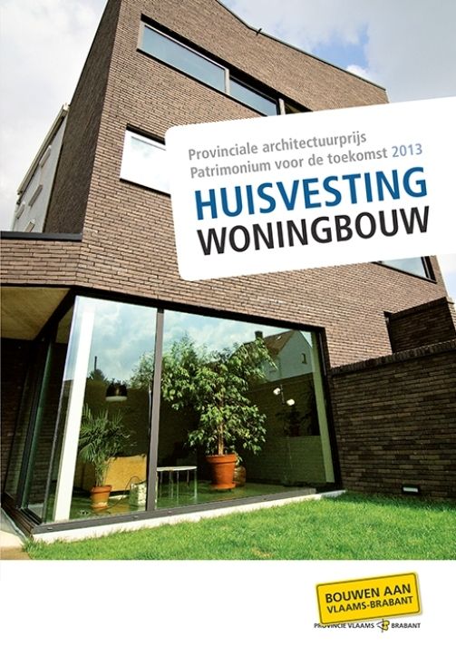 Oproep provinciale architectuurprijs Vlaams-Brabant