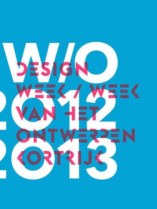 Week van het Ontwerpen 2013 - Call for entries