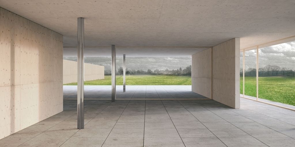 14/7 Symposium 'Herinnering en identiteit' in Mies 1:1Modell Golfclubhaus