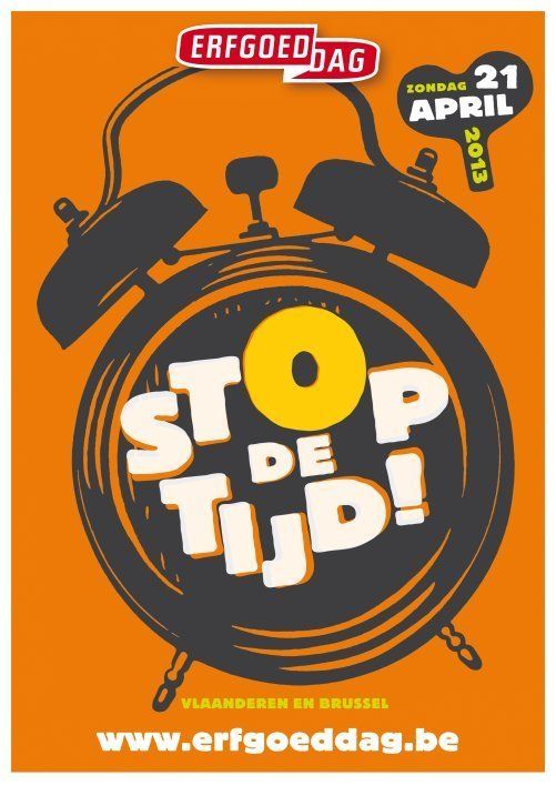 Erfgoeddag 2013 | Stop de tijd!