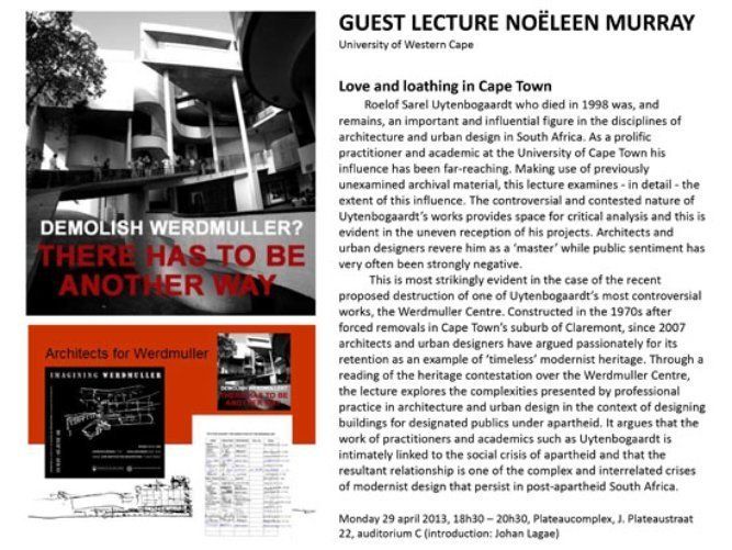 Lezing Noëleen Murray
