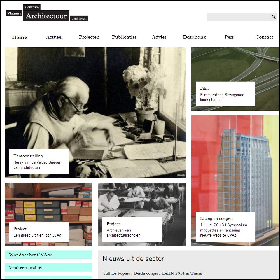 Nieuwe website voor het CVAa!
