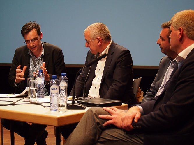 Herbeluister hier het debat RE:Work Antwerpen. Ruimte voor wonen en werken in de stad
