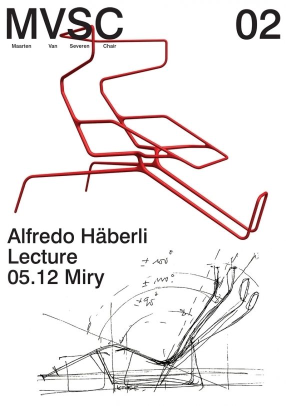 Lezing / Alfredo Häberli - Leerstoel Maarten Van Severen