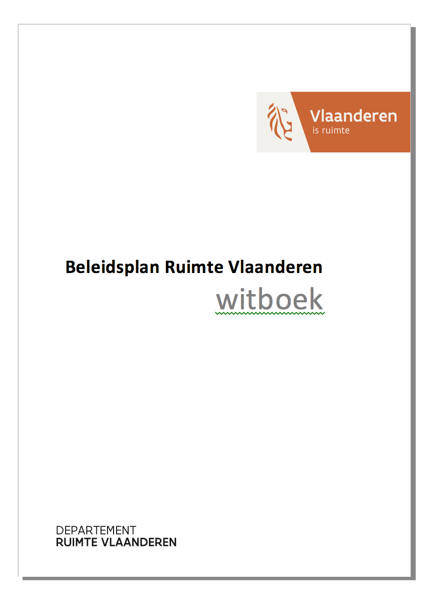 Witboek Beleidsplan Ruimte Vlaanderen