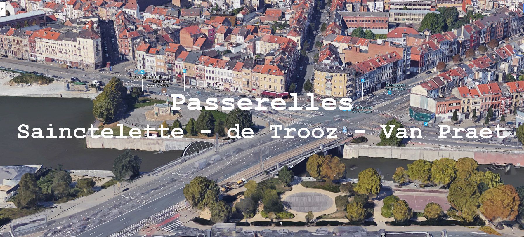 Oproep / Fiets- en wandeltraject langs kanaal Brussel