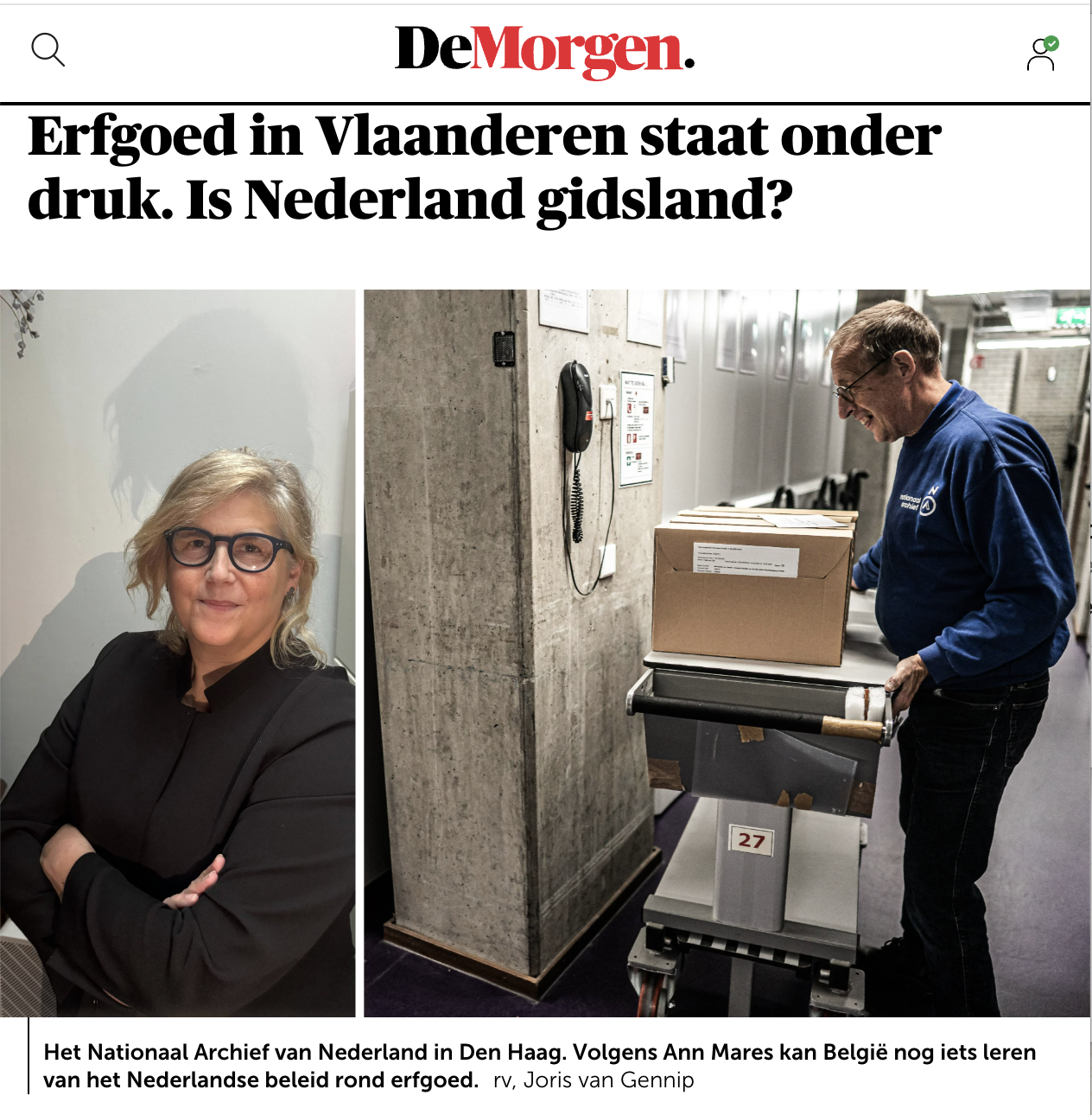 DE MORGEN Opnie Ann Mares 20261014