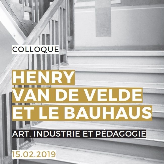 Henry van de Velde en het Bauhaus