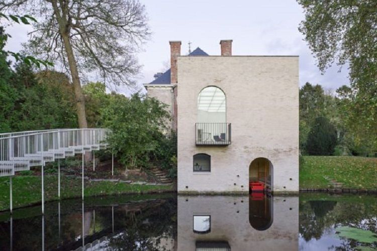 Com lezingen foto web stad architectuur 6 wim goes castle de motte nevele ckristien daem