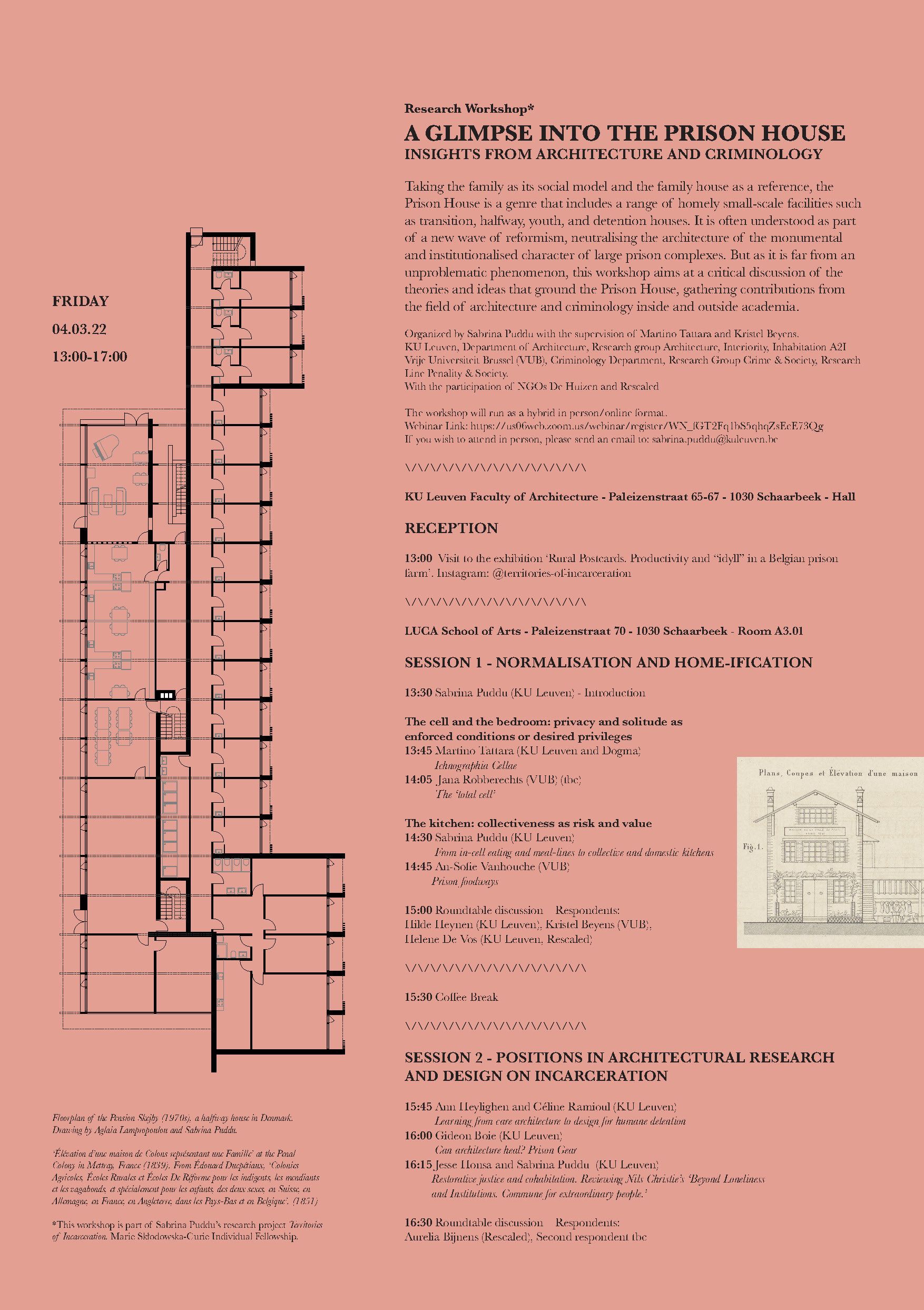 A glimpse into the prison house - insights from architecture and criminology