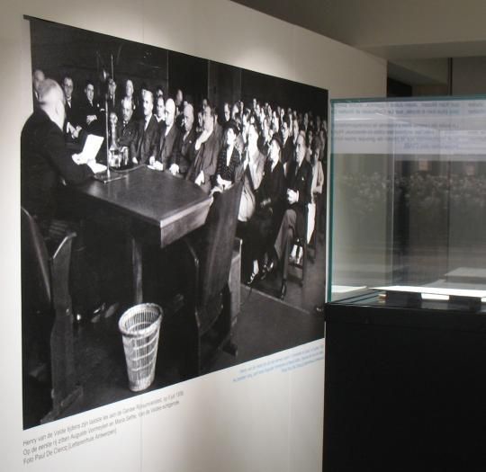 Tentoonstelling Henry van de Velde. Brieven van architecten afgelopen
