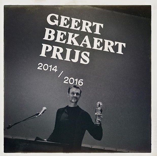 Mark Minkjan wint Geert Bekaert Prijs 2014-2016