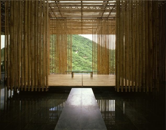 Kengo kuma great bamboo wall c satoshi asakawa