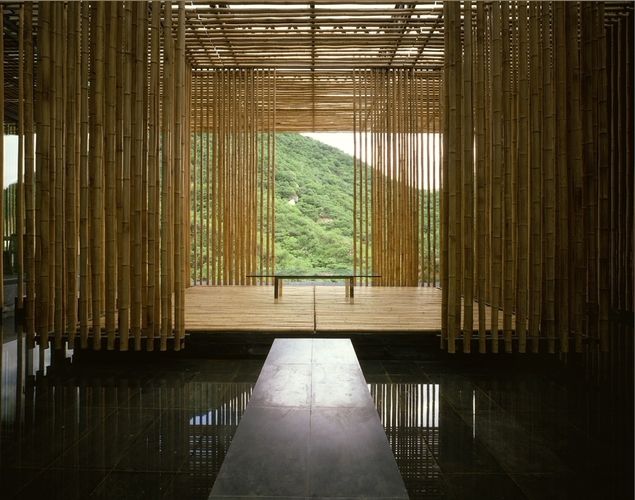 Kengo kuma great bamboo wall c satoshi asakawa