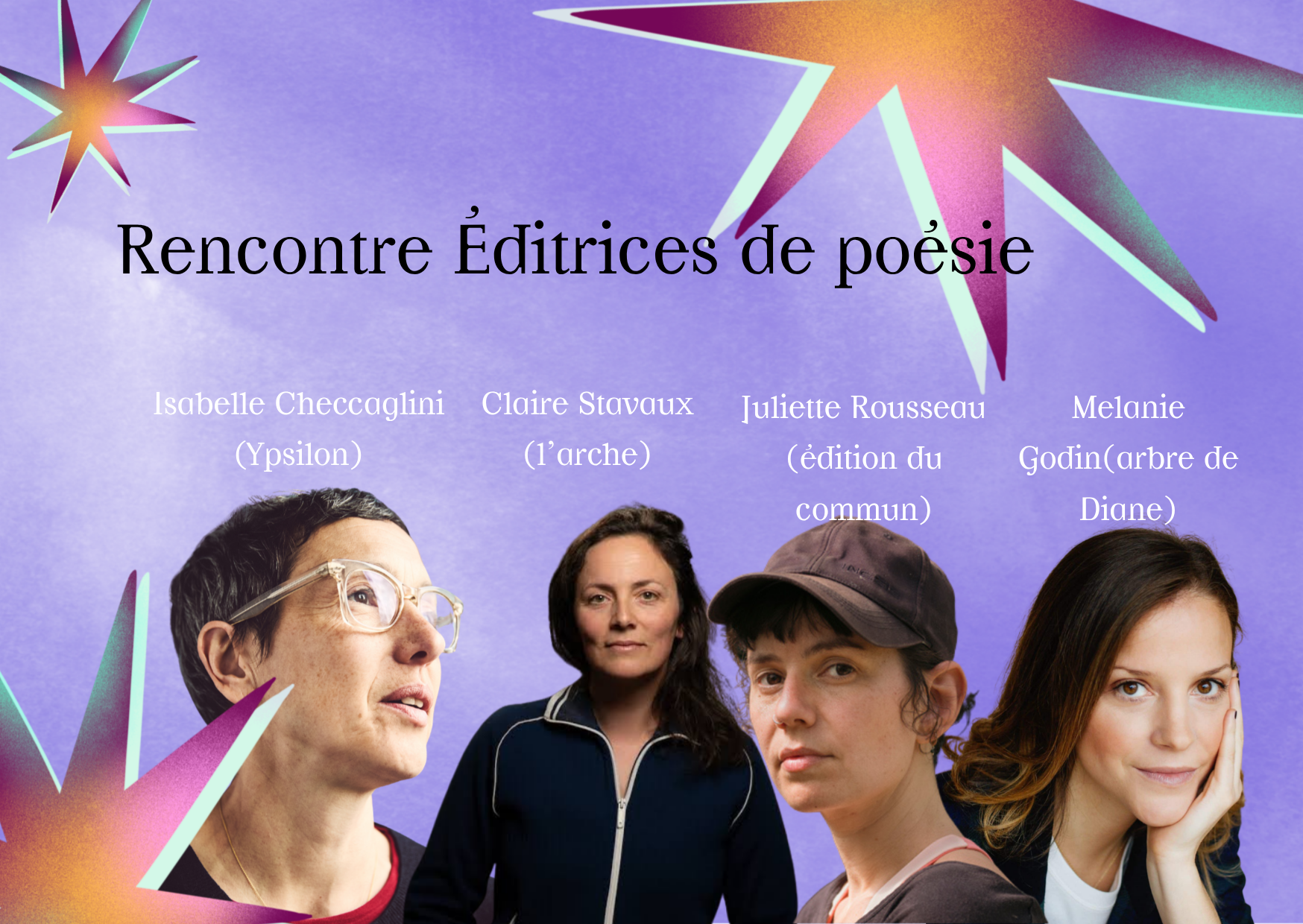 Rencontre Editrices de poesie