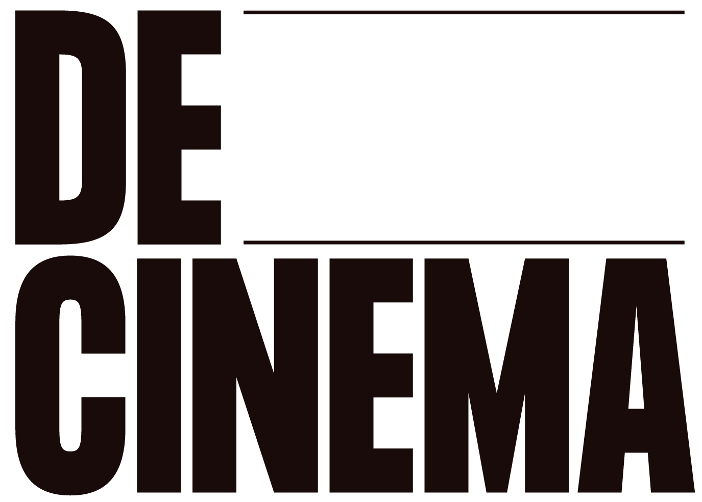 De Cinema logo black comp2