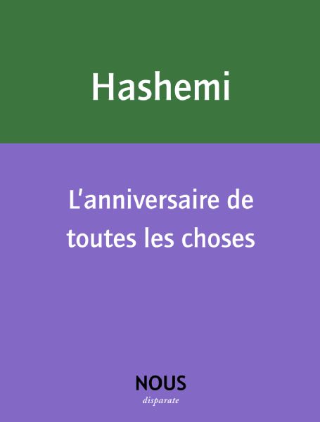 Hashemi lanniversaire