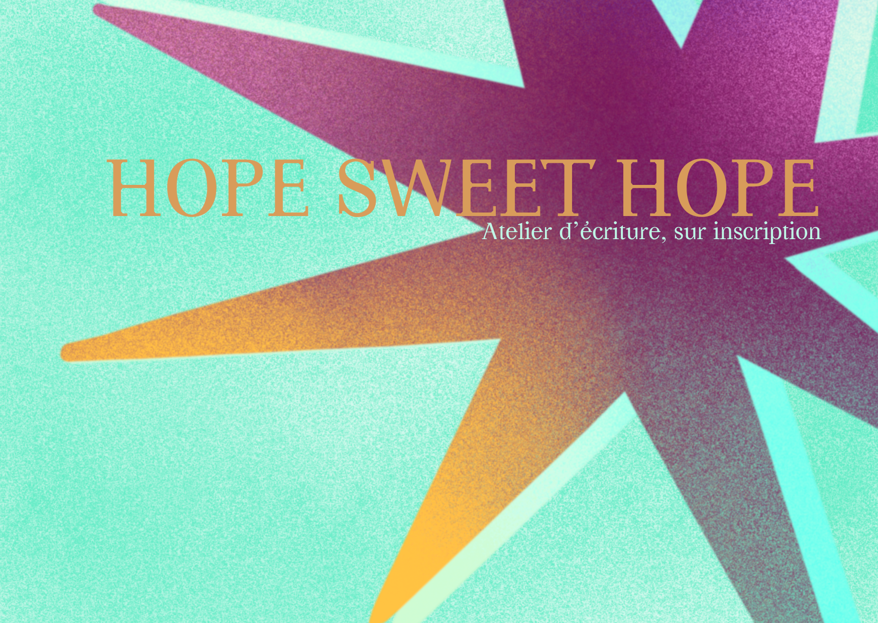 Visuel hope sweet hope