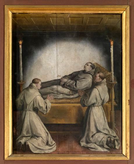 Heilige Didacus ontvangt het ordekleed | Vlaamse Kunstcollectie