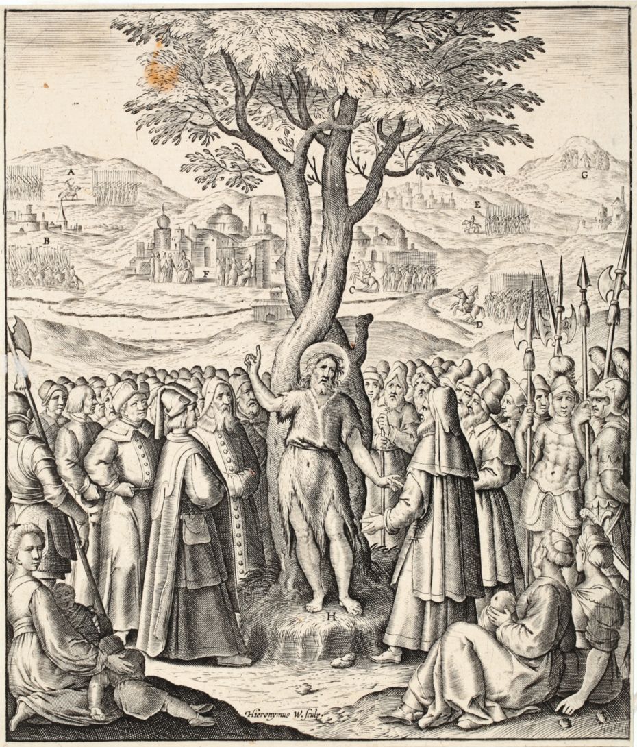 De prediking van Johannes de Doper | Vlaamse Kunstcollectie