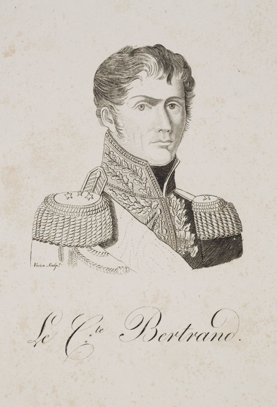 Portret van generaal Henri-Gatien Bertrand | Vlaamse Kunstcollectie