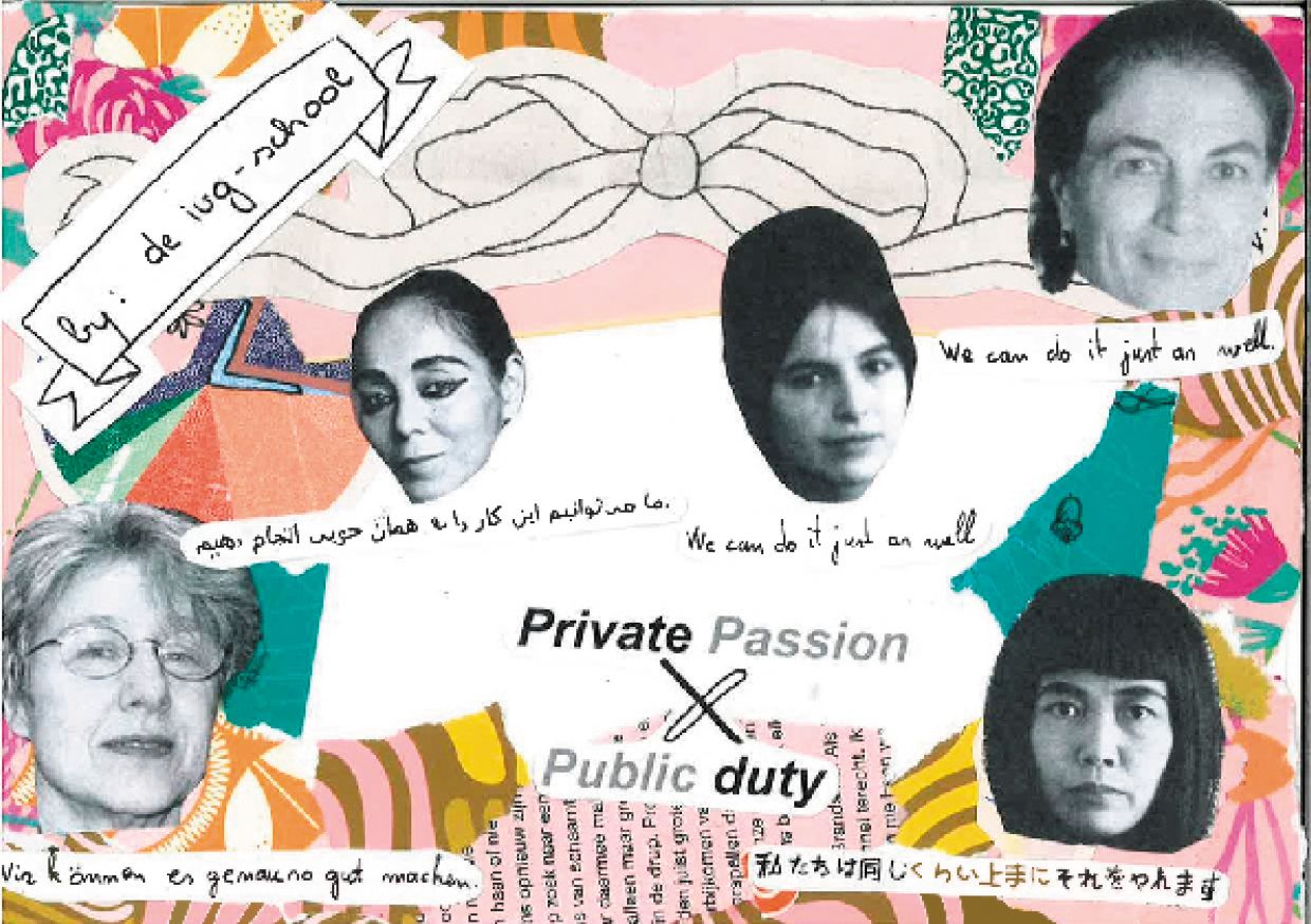 Alternatief feministisch zine bij Private Passion x Public Duty | S.M.A.K.
