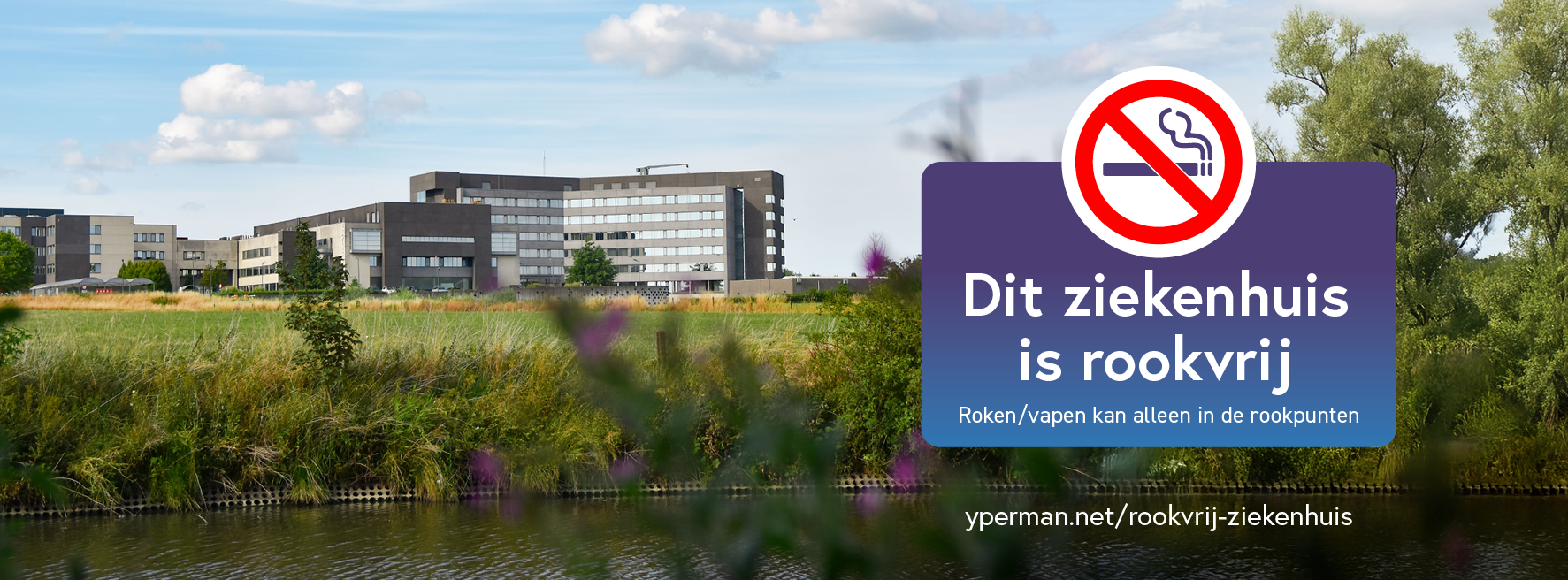 Jan Yperman Ziekenhuis | Rookvrij ziekenhuis